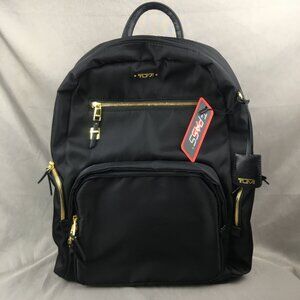 Tumi | Bags | Tumi Georgica Mica Leather Backpack In Graphic  display picture 1